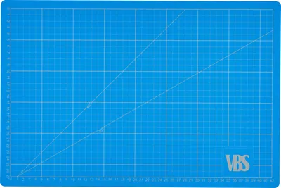 Produktbild von VBS Schneidematte Hobby 0.3 cm stark für Basteln Nähen und Modellbau 45 x 30 x 0,3 cm