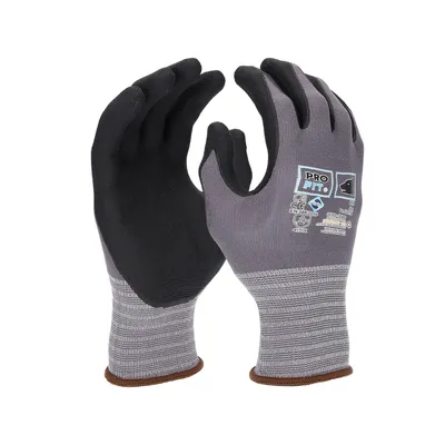 Produktbild von PRO FIT 582 Nitril Handschuhe "Pro", Arbeitshandschuhe, Sicherheitshandschuh, Feinstrick Arbeitshandschuh, Nitrilschaum Handschuhe, 12 Paar - Gr. 9