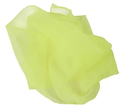 Immagine prodotto di Kawanyo asciugamano da giocoleria e danza FLUO 65x65cm - giallo fluo