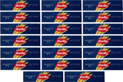 Produktbild von 10Kg - 20 x 500g Pasta Barilla Spaghetti Nr. 5 italienisch Nudeln (500g pack each)