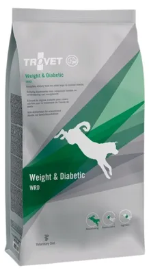 Produktbild von Trovet Weight Diabetic WRD Trockenfutter für Hunde, 12,5 kg