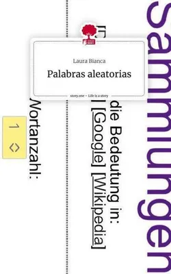 Produktbild von Palabras aleatorias. Life is a Story - story.one