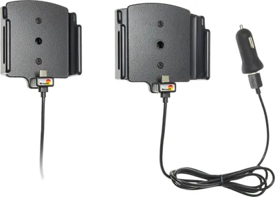 Produktbild von Brodit Gerätehalter 521843 mit Ladefunktion - für Smartphones - universell einsetzbar