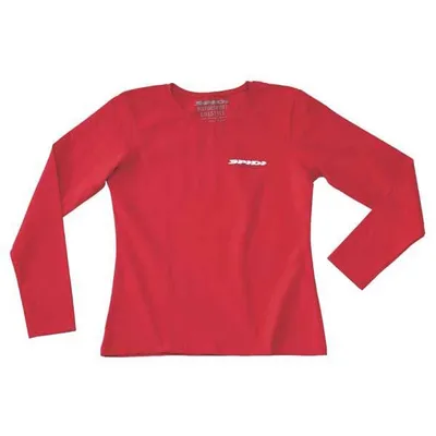 Image de T-shirt Spidi Font Long Lady, rouge, taille M