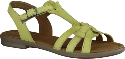 Produktbild von Ricosta Birte 7000202730 Kinderschuhe, Mädchensandale, Leder, Gelb - Kinderschuhe Teens Mädchen Gr. 25 - 42, Gelb, leder (cristallino)