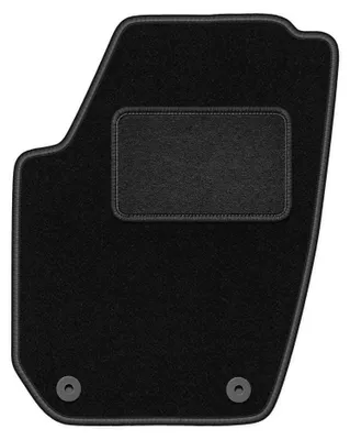 Immagine prodotto di Tappetino guidatore in moquette per Skoda Fabia II 2007-2014 (hatchback/station wagon) – 1 pezzo, nero, su misura – Wielganizator LUX – versione W0466