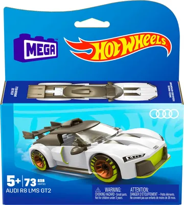 Zdjęcie produktu dla MEGA Hot Wheels HKF93, Zestaw do budowania, 5 lat(a), Plastik, 73 szt., 189,6 g