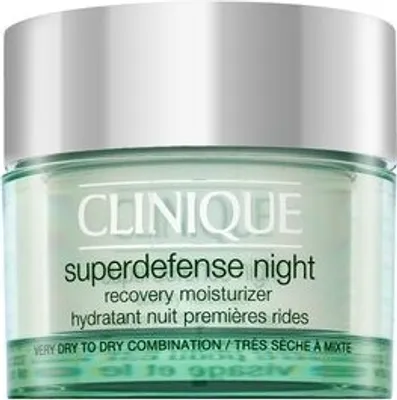 Image de Clinique Superdefense Night Recovery Moisturizer (crème hydratante de nuit)