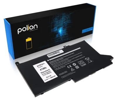 Produktbild von DELL Laptop-Batterie DJ1J0 3600mAh Polion Original