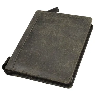 Produktbild von bind Terminplaner Modell 15503 1 A5 ohne Kalender braun aus Leder