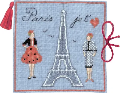 Obrázok produktu pre Krížiková vyšívacia súprava na ihly Le Bonheur des Dames "Eiffeltower"