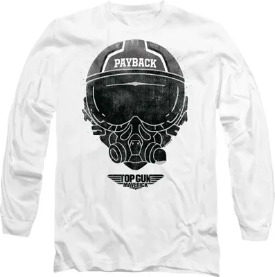 Produktbild von Top Gun - "Payback" T-Shirt für Herren/Damen Uni TV10842 (M) (Weiß)
