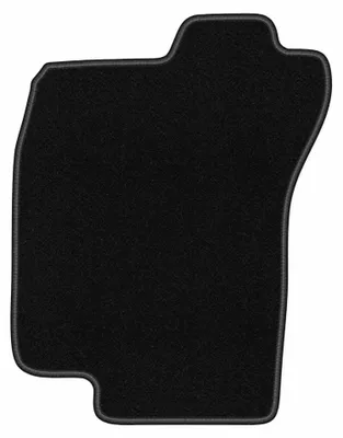 Produktbild von Fahrermatte Velours für Fiat Tipo I 1988-1995 (Schrägheck) – 1-tlg, Schwarz, passgenau – Wielganizator BASIC