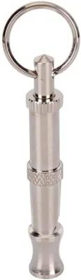 Produktbild von Hundepfeife aus Edelstahl - Hochfrequente Klänge - 5,4 cm - Silber