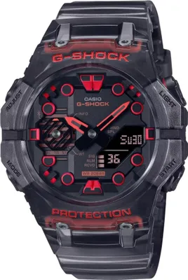 Produktbild von Casio GA-B001G-1AER G-Shock Uhr Herrenuhr schwarz rot Bluetooth