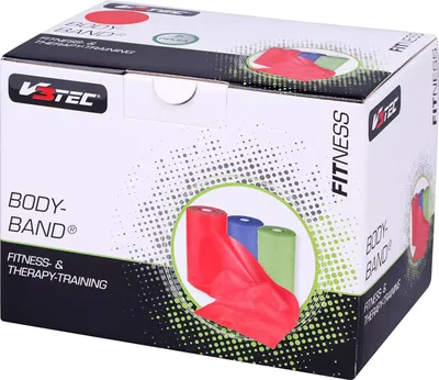 Produktbild von V3TEC Fitness Band rot MEDIUM