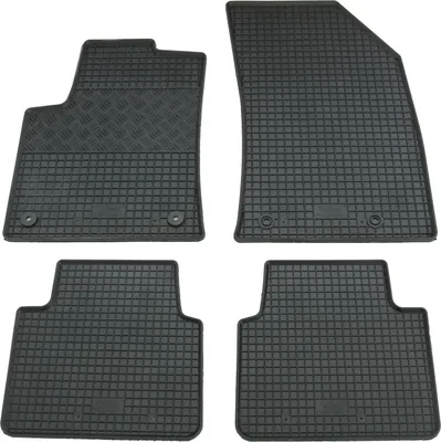 Produktbild von Rigum Gummi Fußmatten Set für Opel Crossland X + Citroen C3 Aircross