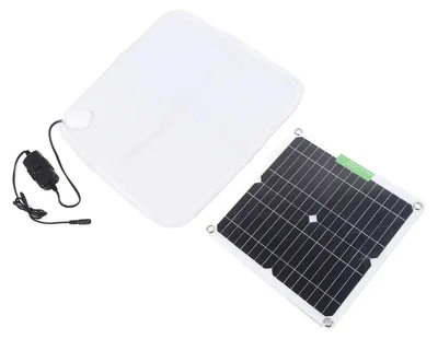 Heizdecke für Haustiere, 12V 50W, mit Solarpanel, für Hunde & Katzen