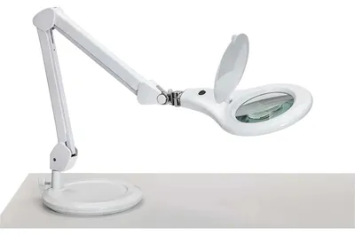 Zdjęcie produktu dla Lampa powiększająca MAUL MAULmakro LED 6,500 K biała stojąca