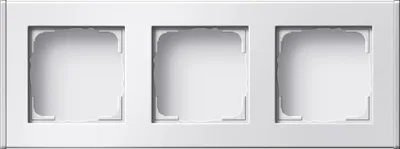 Immagine prodotto di Profilo GIRA a 3 ingressi colore bianco puro 136327 Profilo 55 verticale