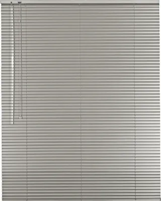Produktbild von Alu Jalousie Aluminiumjalousie 100 x 250 cm grau Rollo Jalousette Bedienseite links