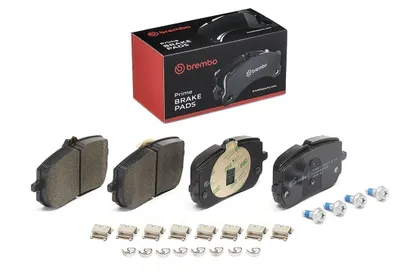 Produktbild von Bremsbelagsatz Scheibenbremse 19 mm BREMBO für u.a. MERCEDES-BENZ GLA