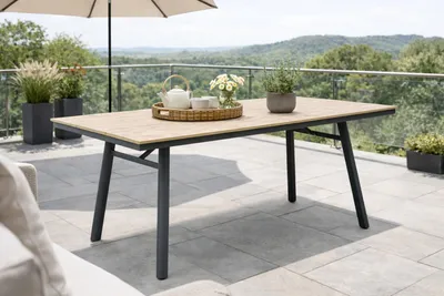 Produktbild von Destiny Esstisch SAN MARINO rechteckig 180x90x74cm, holzfarben
