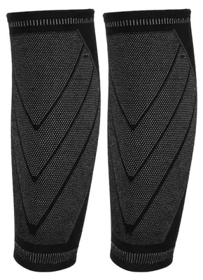 Produktbild von 2 Stück Sommer Unisex Wadenschützer aus gestricktem Nylon mit Rundum-Elastik und Kompressionswirkung
