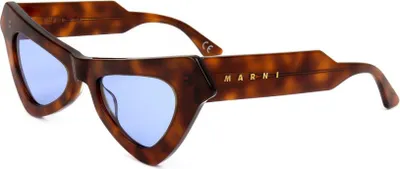 Produktbild von Marni Sonnenbrille FAIRY POOLS HAVANA BLUE 9S9 5