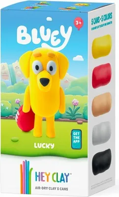 Obrázek produktu pro Lucky - kreativní modelovací sada s pejskem z pohádky Bluey