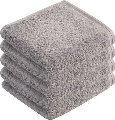 Produktbild von 4er Pack Handtuch Vegan Life von der Marke Vossen 50 x 100 cm