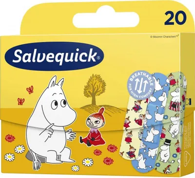 Image de Salvequick Muminki pansements pour enfants, 20 pièces