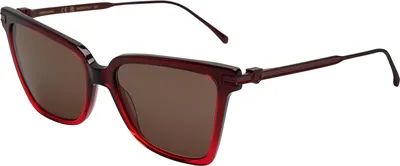 Produktbild von Salvatore Ferragamo Damen-Sonnenbrille aus Acetat, quadratisch, SF2036S