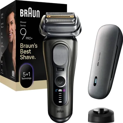 Immagine prodotto di BRAUN Series 9 PRO+ 9625s rasoio elettrico da uomo Pro-SensoAdapt, colore:Titanio