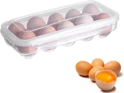 Produktbild von Eierbehälter für 10 Eier, Kunststoff, für Kühlschrank