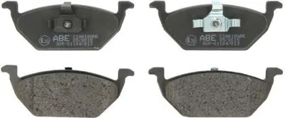 Produktbild von ABE C1A018ABE Bremsbeläge Satz Vorne für VW Golf IV Schrägheck (1J1) GOLF VI (5K1) POLO (9N) Polo Schrägheck (6R1, 6C1) GOLF PLUS (5M1, 521)