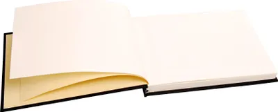 Produktbild von Clairefontaine Aquarellalbum A5 180g schwarz 60Bl