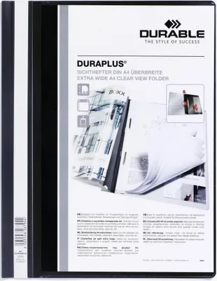 Produktbild von DURABLE Präsentationshefter DURAPLUS® A4+ 25 ST 257901