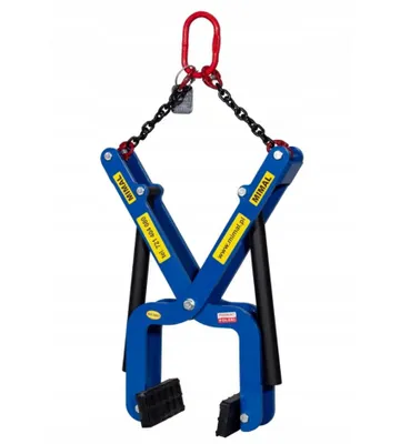 Image de Pince pour bordures, ciseaux élévateurs, pince de déplacement pour supports de bordures, supports de pierres, capacité de 150 kg