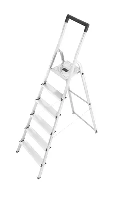 Produktbild von Hailo Haushaltsleiter L40 EasyClix 6 Alu-Stufen, 8140601