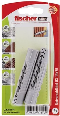 Obrázok produktu pre Univerzálna zástrčka Fischer UX 14X75 K