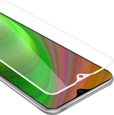 Produktbild von Cadorabo Panzerfolie für Vivo Y95 Schutzfolie in Weiß Vollbild Folie Tempered Display Schutzglas