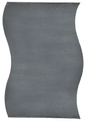Obrázek produktu pro BELIANI Koberec tmavě šedý Umělá kožešina 160 x 230 cm s vysokým vlasem protiskluzová vrstva moderní obývací pokoj ložnice