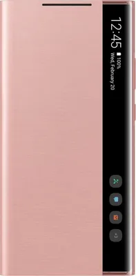 Obrázek produktu pro Samsung EF-ZN985CAEGEU Samsung Note 20 Ultra Clear View Cover Copper Brown Neu