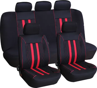 Immagine prodotto di PREMIUM Coprisedili Coprisedili auto NERO ROSSO