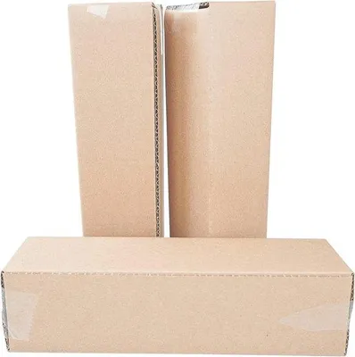 Image de Boîtes en carton pour petits colis, marron, lot de 10