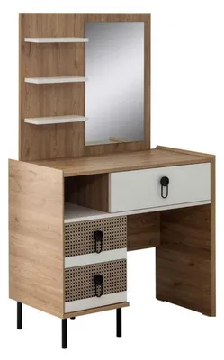 Produktbild von Schlafzimmer Sets Jugenbett Kinderbett Braun Holz Set 5tlg Bett Modern