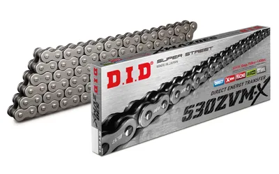 Productafbeelding van DID 50(530)ZVMX2-122 ketting (122 schakels), X-ring (open + gekrompen) (50ZVMX2-122)