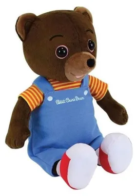 Image de Solidchoice - Peluche Ours Brun, environ 32 cm