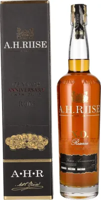 Produktbild von A.H. Riise X.O. Reserve 175 YEARS ANNIVERSARY Rum - Old Edition 42% Vol. 0,7l in Geschenkbox